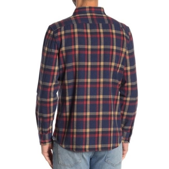 Grayers Eugene Heritage Plaid Modern Fit Flannel Shirt - Picture 2 of 9